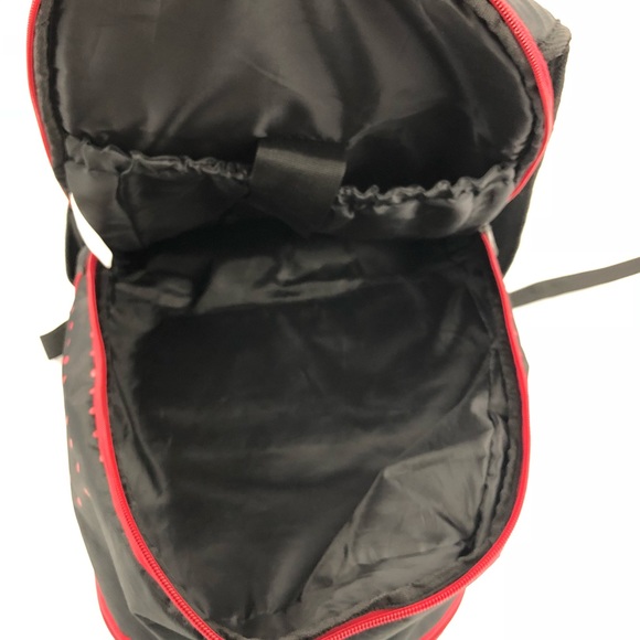 jordan black and red backpack